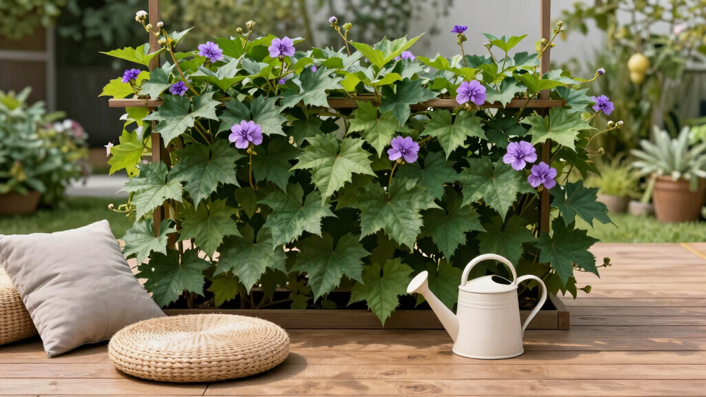 best climbing vines for shade