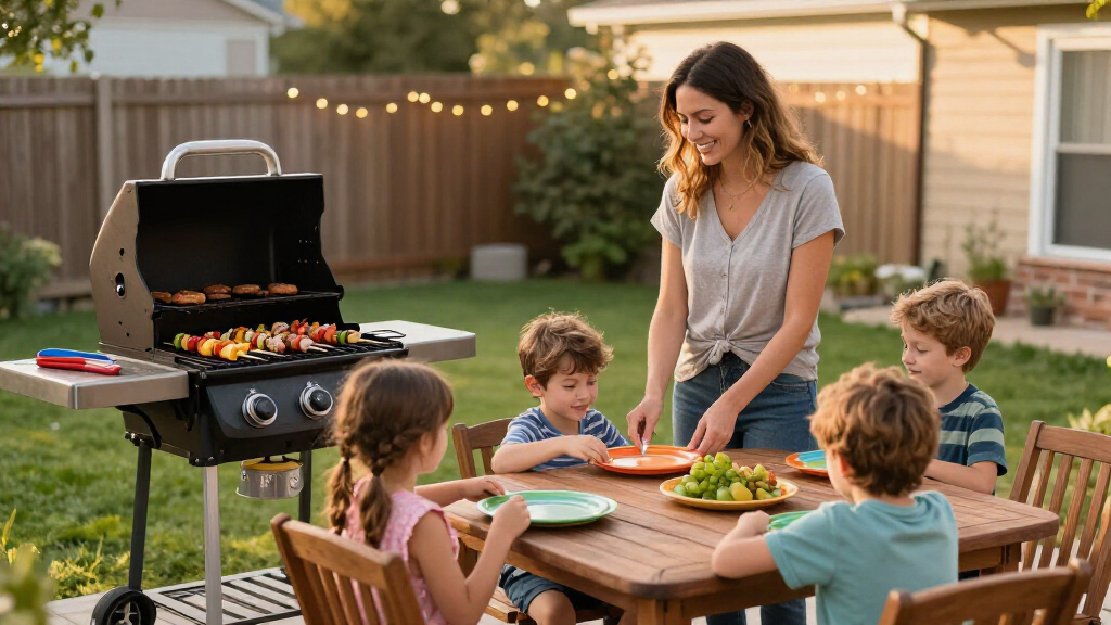family-friendly outdoor grills