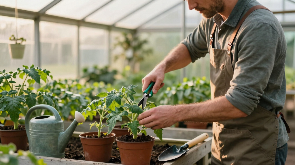 greenhouse gardening tools for dad