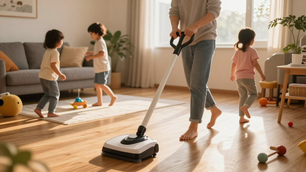 floor sweepers for busy families