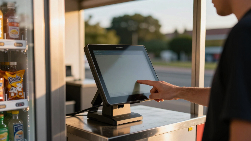 best outdoor ready POS hardware for vending