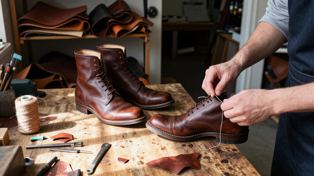 best designer leather boots