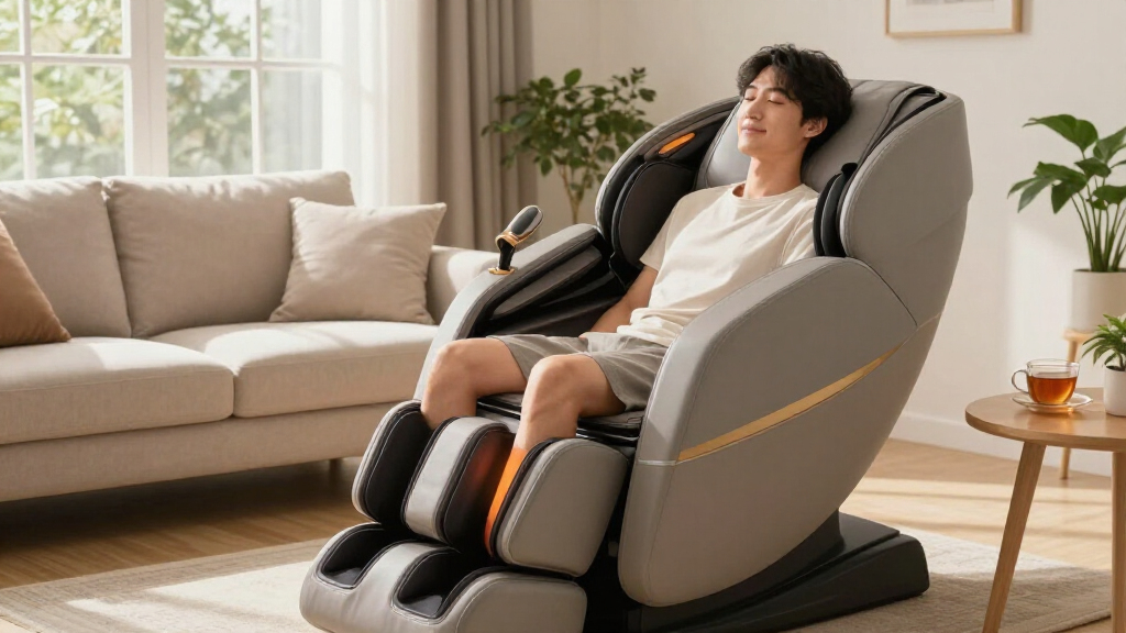 best massage chair with heated knee massage