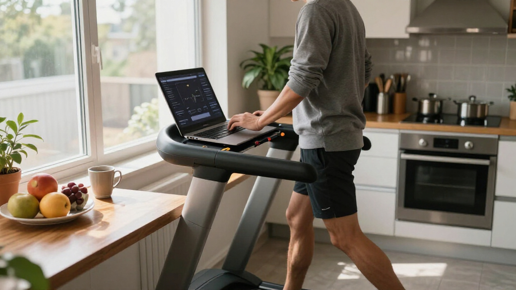 smart treadmill desk setups