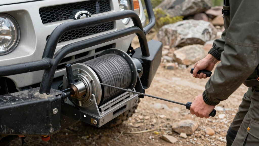 best heavy-duty recovery winch for 4x4 vehicles on overlanding trips