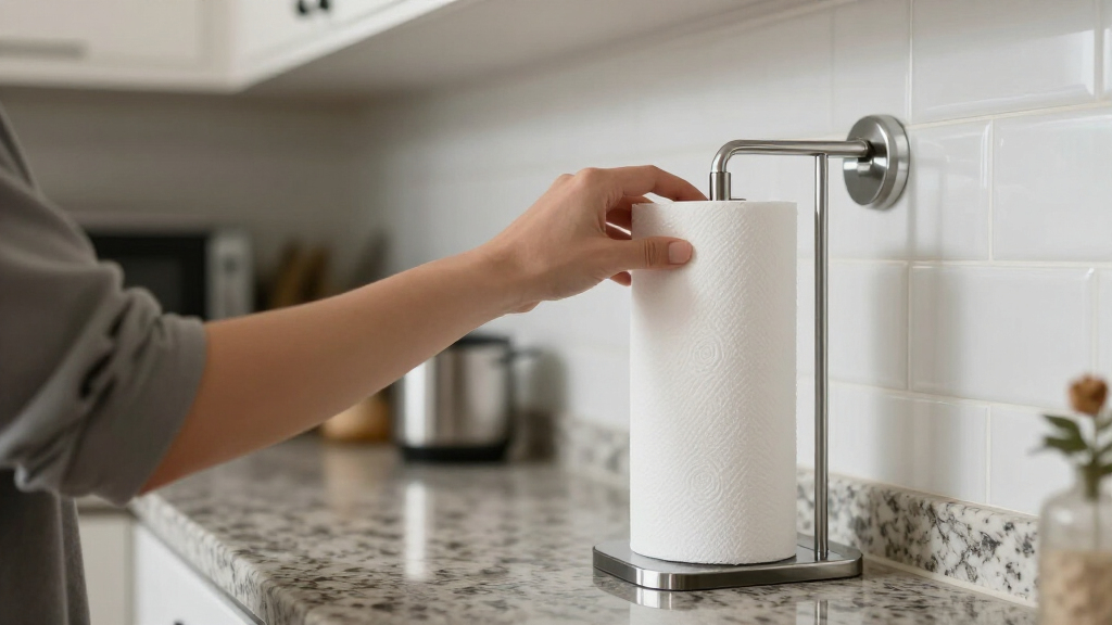 best paper towel holders