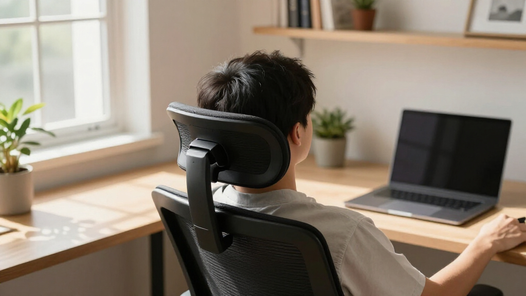 ergonomic chair headrest