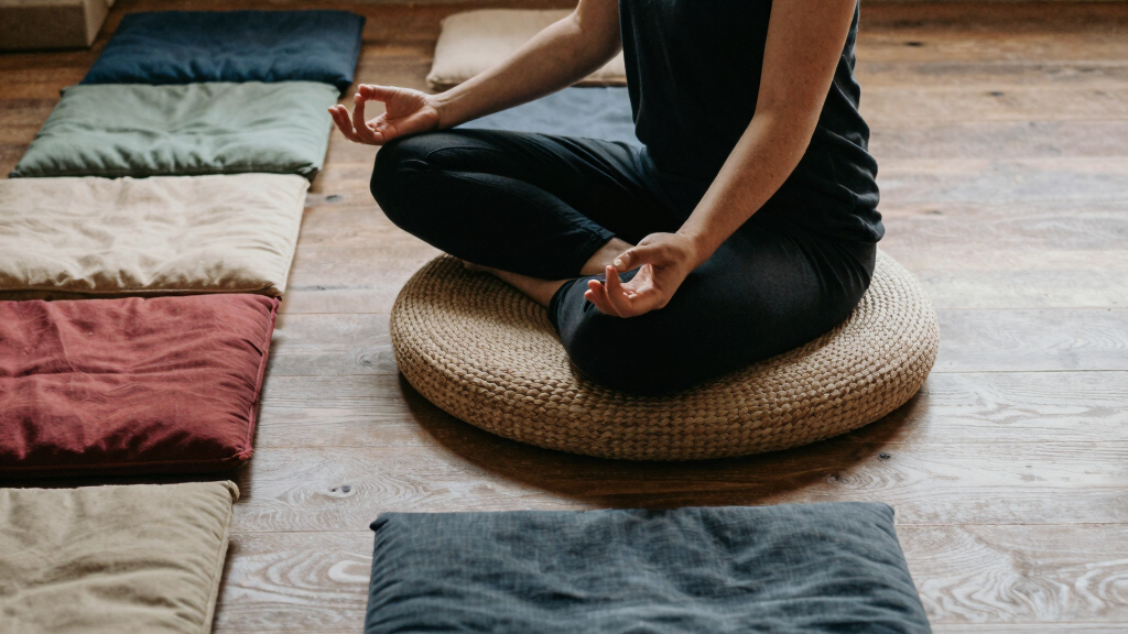 meditation cushions