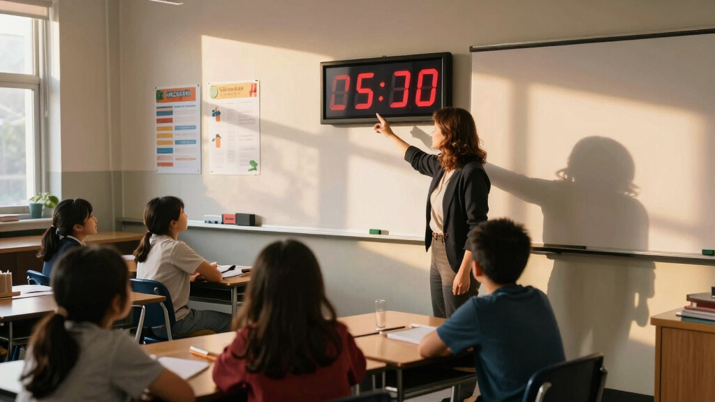 best visual countdown timers for classrooms