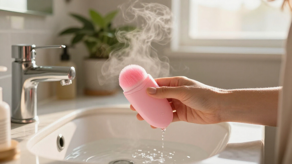 pocket-sized facial cleansing brushes