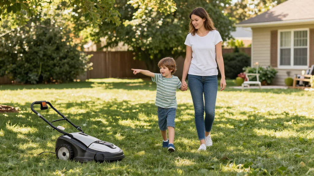 robot lawn mower for 1 acre