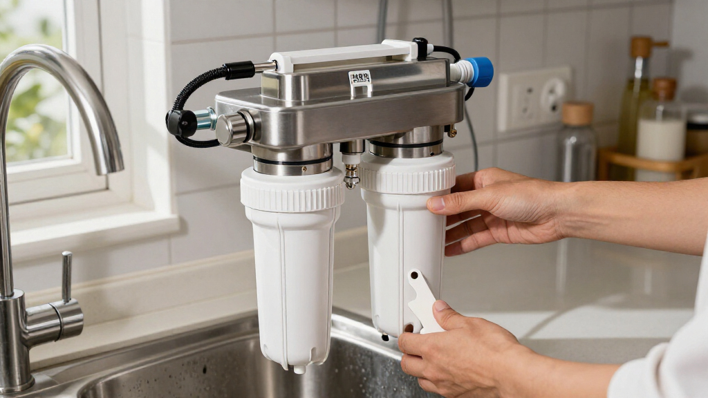 under sink water filter system multi stage
