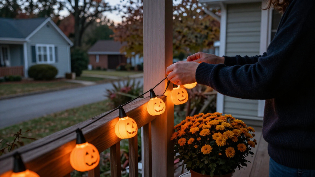 Halloween string lights