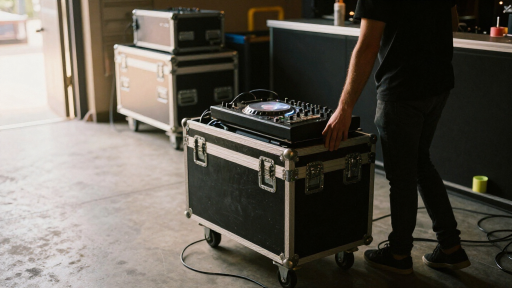 DJ controller flight cases