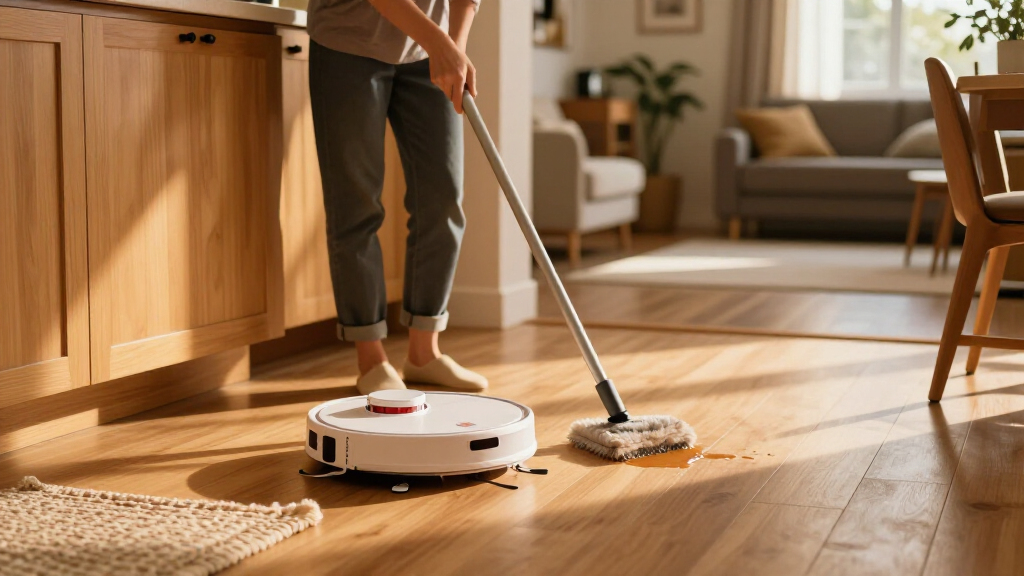 robot vacuum mops