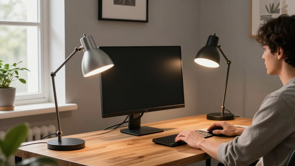 best dual-monitor desk lamps