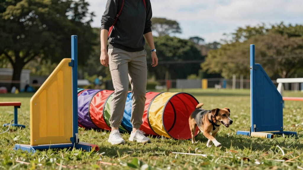 outdoor dog agility equipment