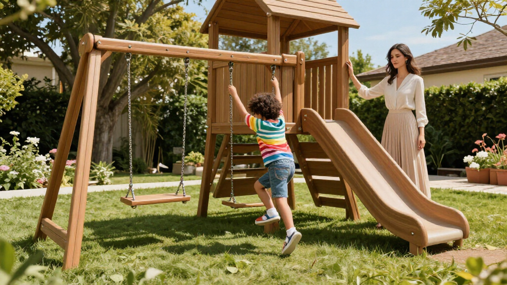 outdoor playsets for backyards