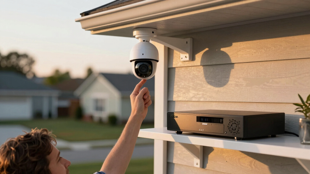 security camera system with local nvr and mobile app