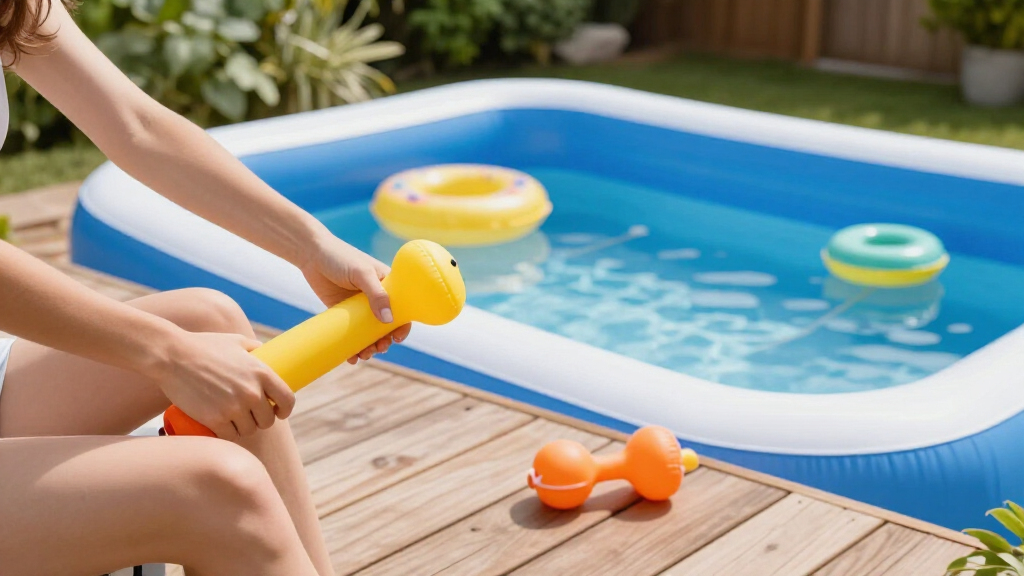 inflatable pool toys