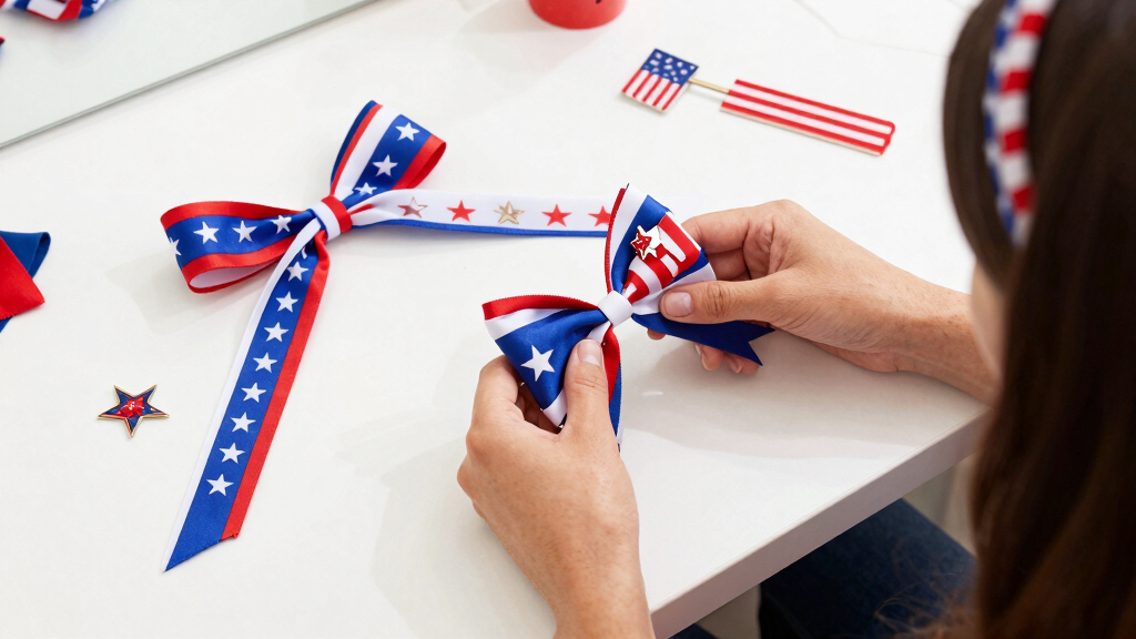 patriotic hair accessories