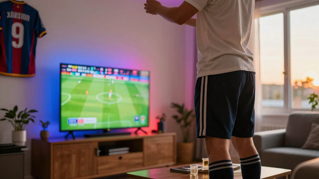 soccer fan LED light strips