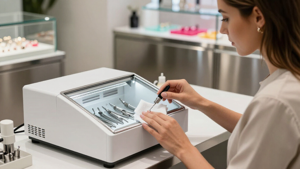 uv sterilizer cabinet for piercing studio