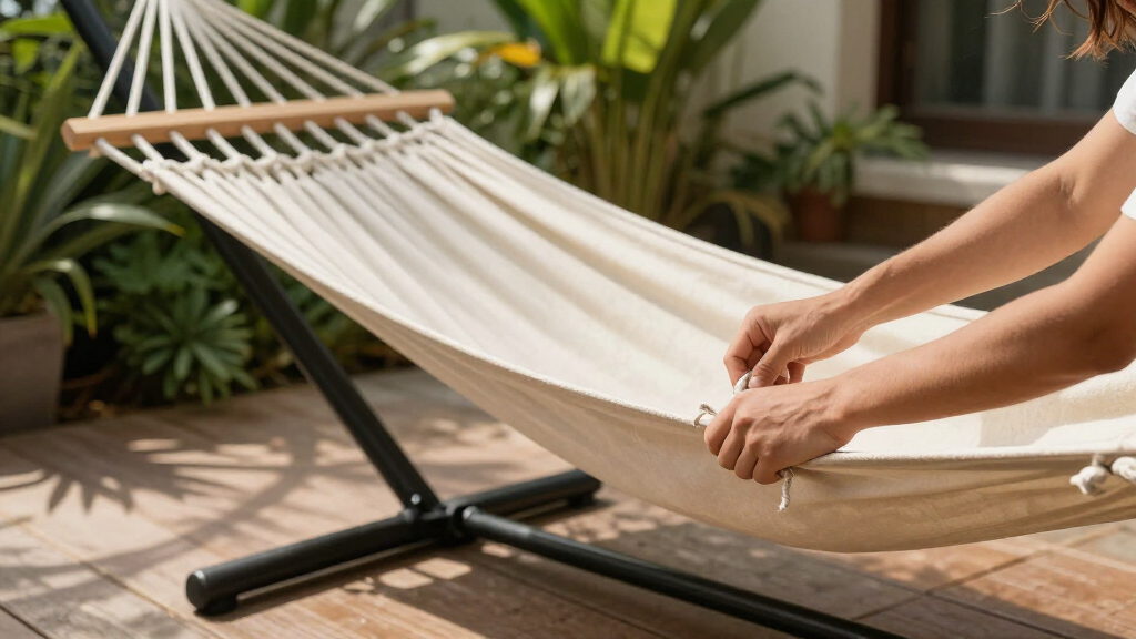 outdoor hammocks with stand