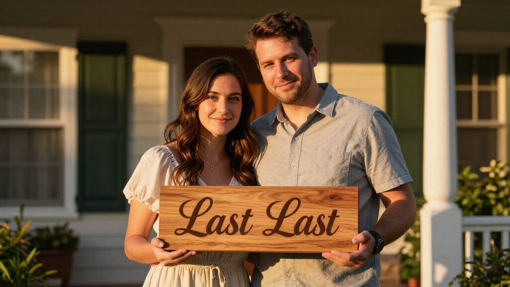 best personalized couple last name signs