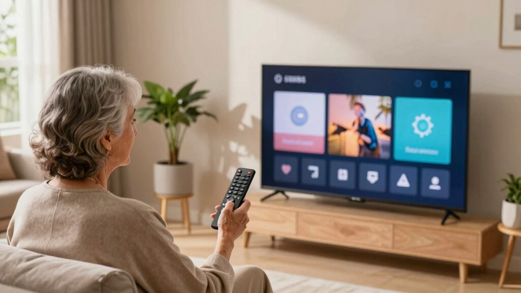 senior-friendly smart TVs