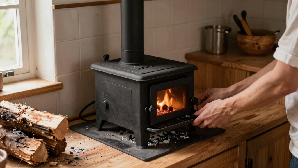best small wood stove for 800 sq ft