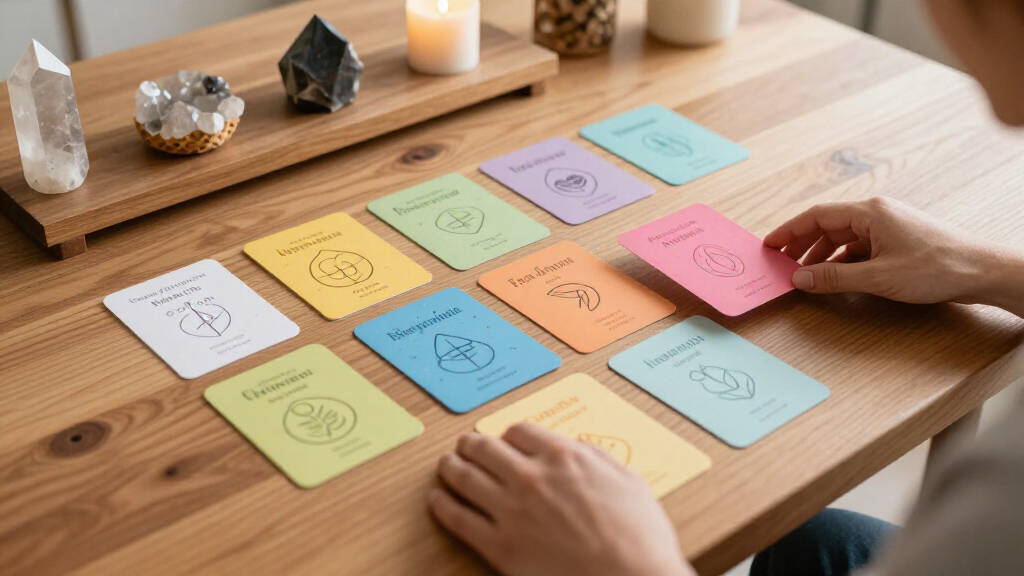 affirmation meditation cards