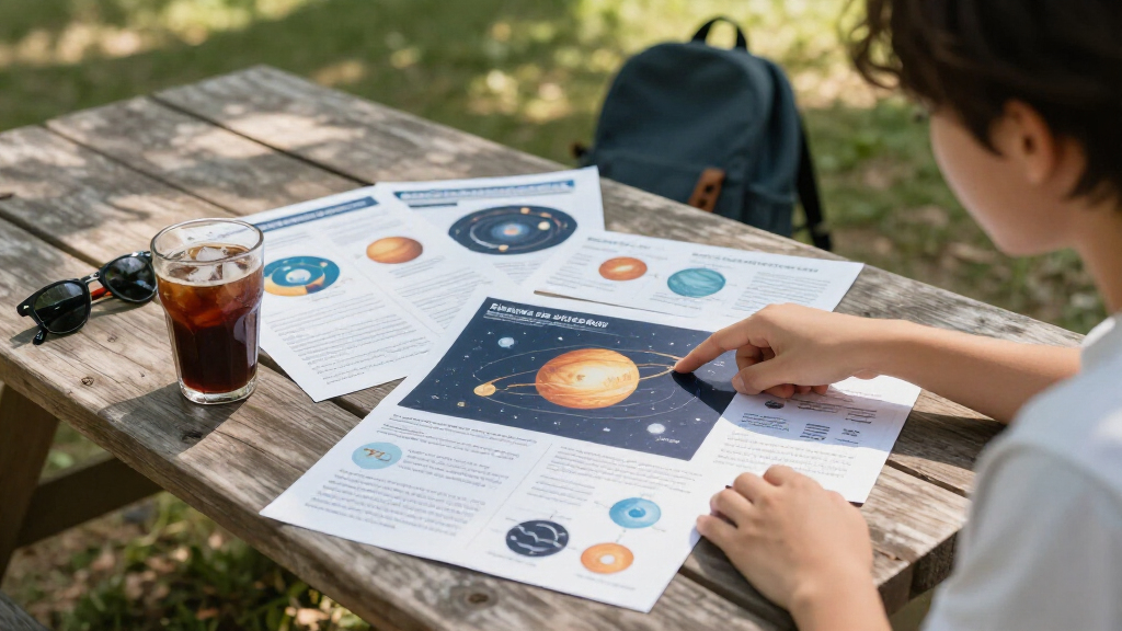 educational science reference posters
