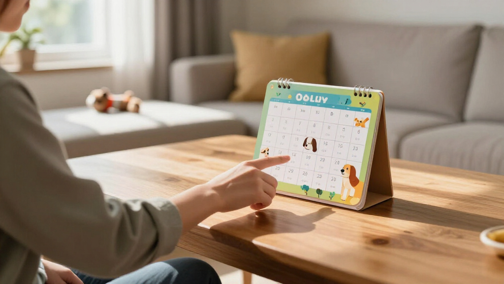 interactive dog calendar
