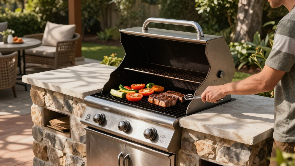 36 inch built in grills