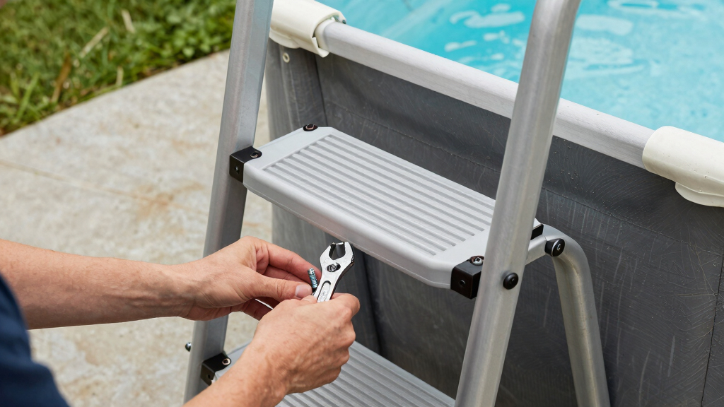 best pool ladder for above ground pool