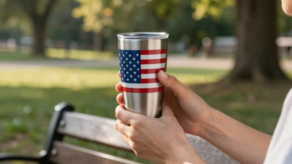 patriotic insulated travel mugs