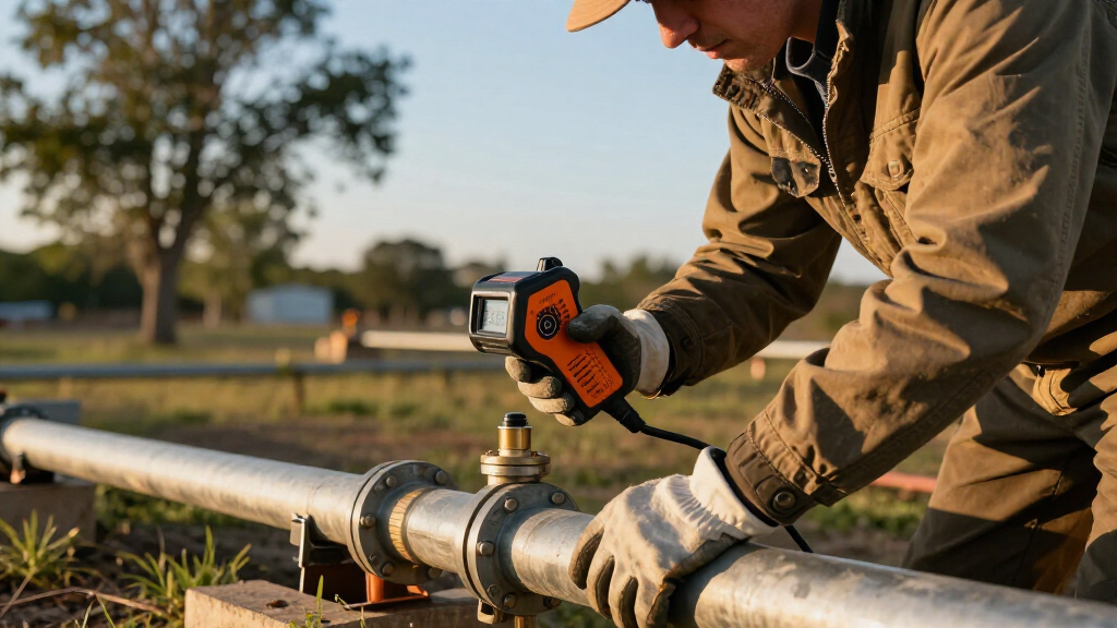 combustible gas leak detector for methane