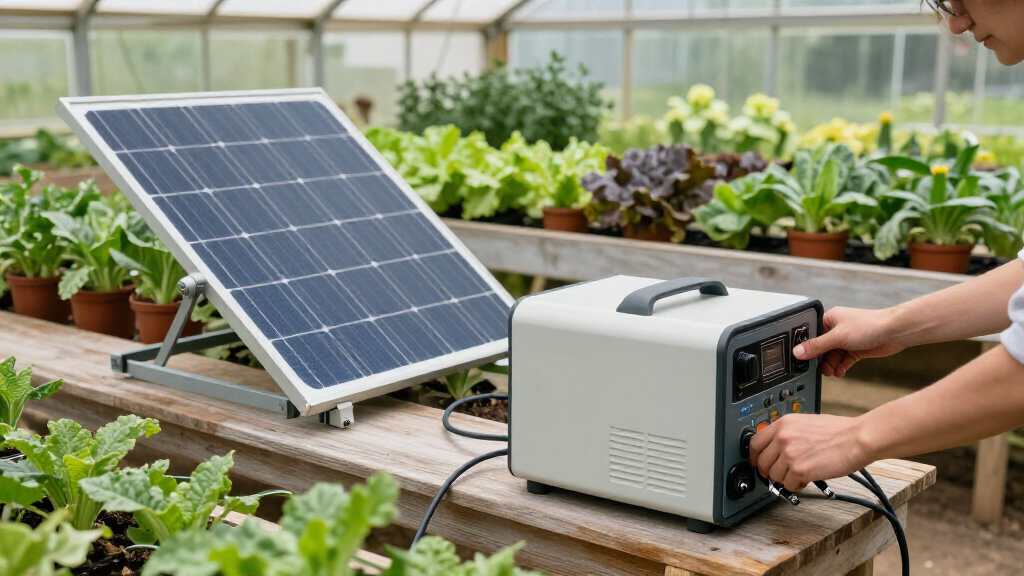 best solar generator kits for homestead greenhouses