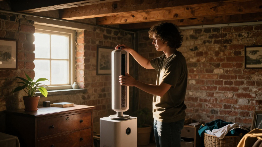 air purifier for musty basement smell