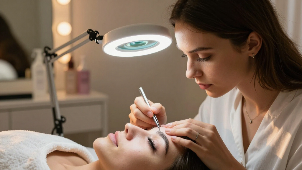 best magnifying lamp for lash work