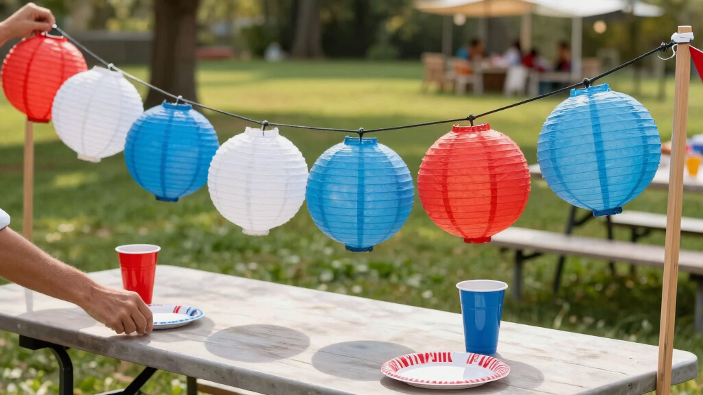patriotic outdoor party supplies