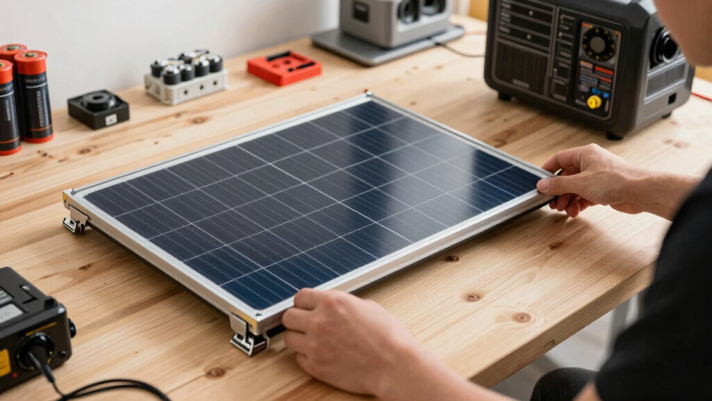 solar-powered backup generators