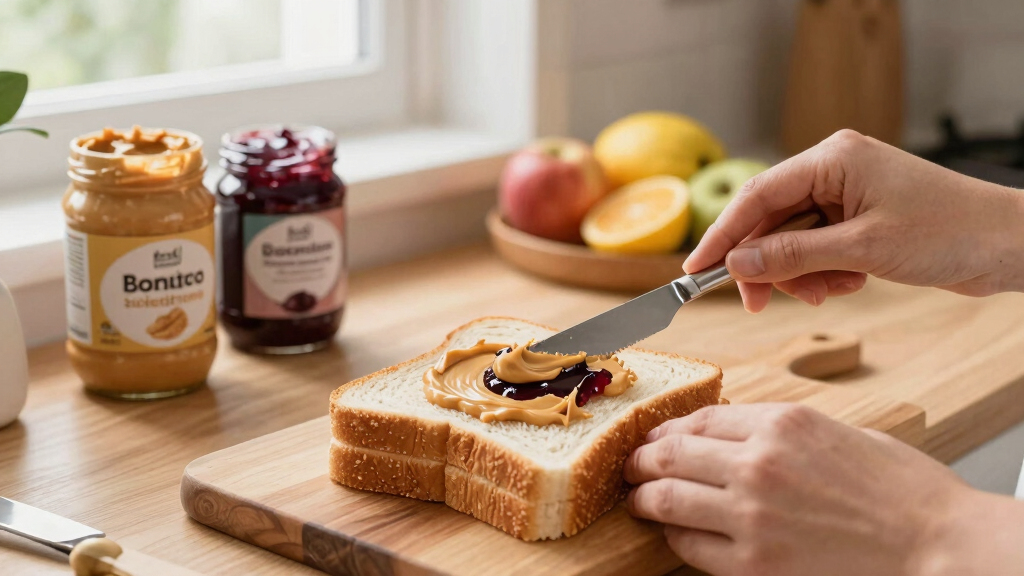 bread for peanut butter and jelly