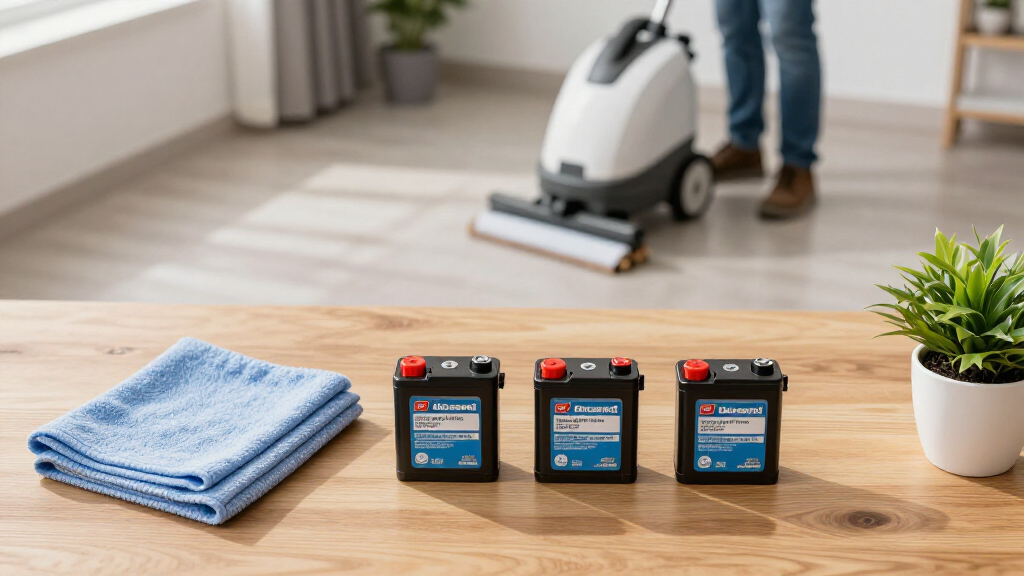 best replacement batteries for floor scrubbers
