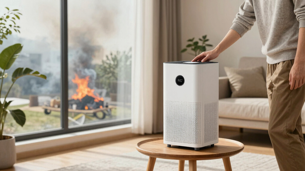 hepa air purifier for wildfire smoke