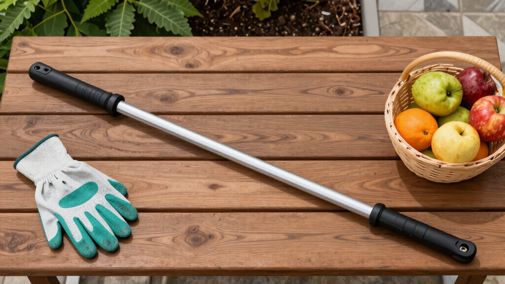 telescoping fruit picker pole