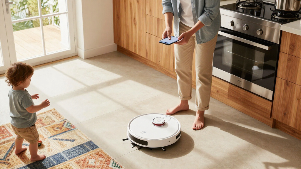 robot vacuum for busy single parents