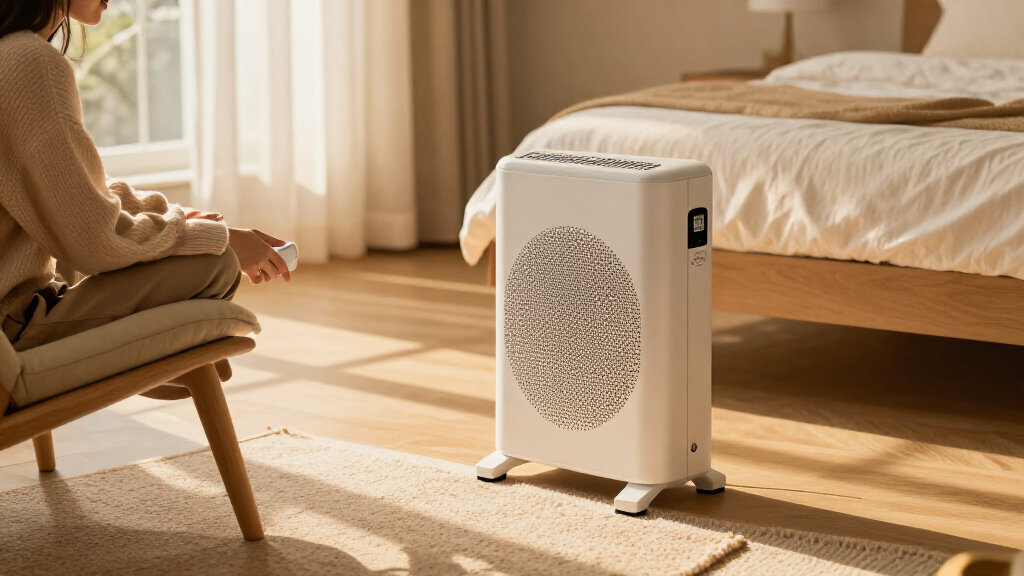 ceramic tower heater with thermostat
