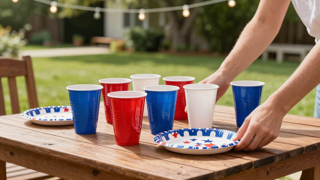 patriotic outdoor party supplies